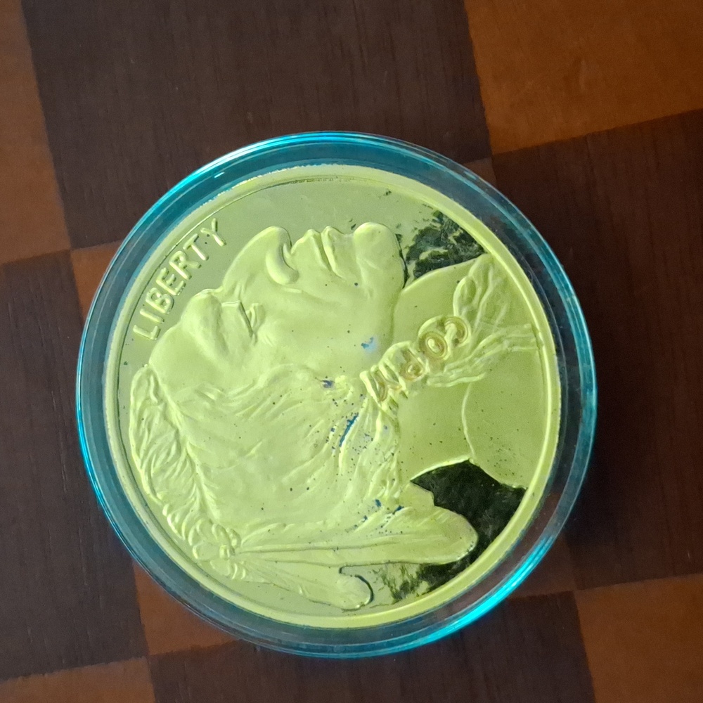 2010-$50 BUFFALO TRIBUTE COPY Clad PROOF Collector’s Coin (39mm)